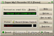 123 Super MP3 Recorder screenshot